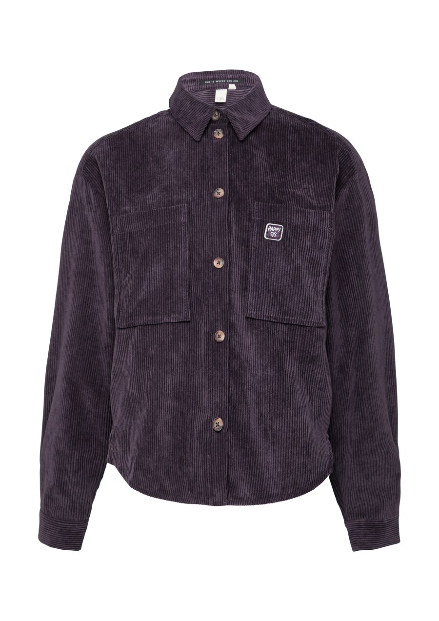 

Всесезонная куртка QS Between-Season Jacket, темно-фиолетовый