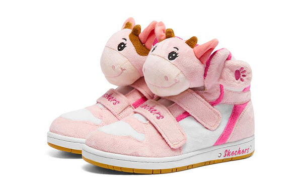 Кроссовки sugarcanes 'pink white' Skechers, розовый — фото 3