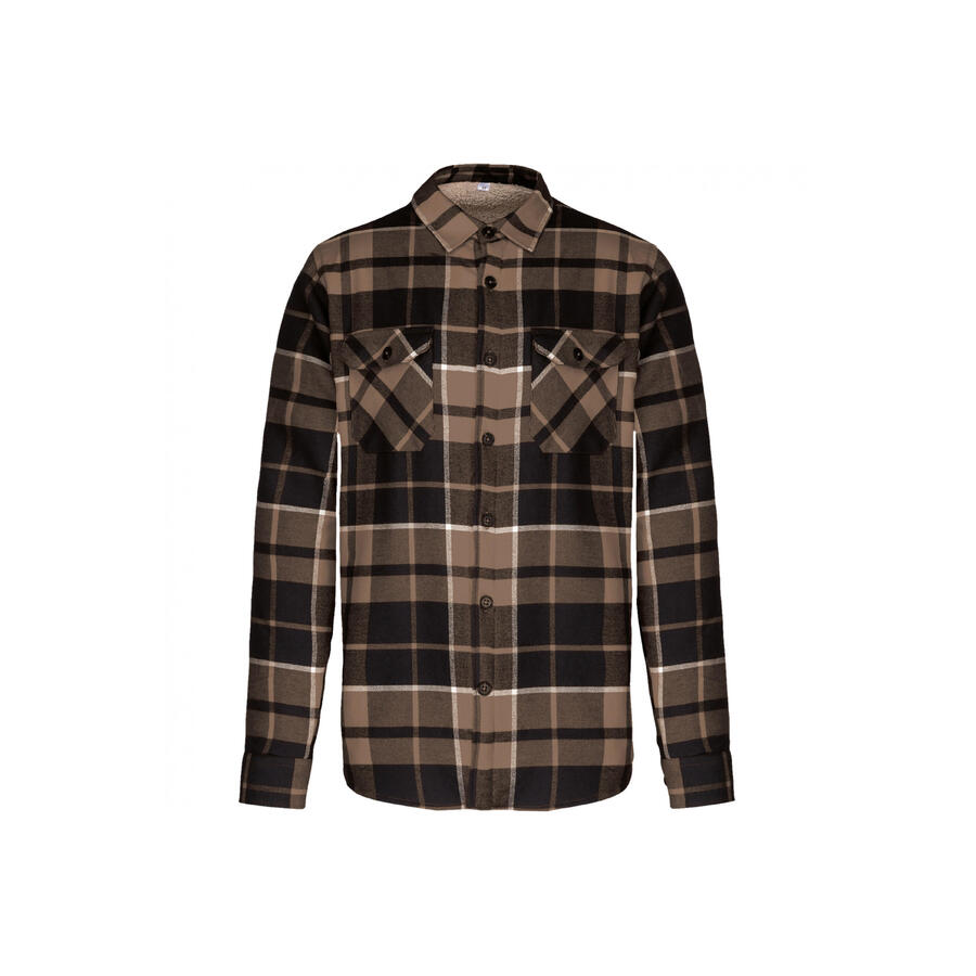 

Рубашка на подкладке в клетку от Kariban Sherpa