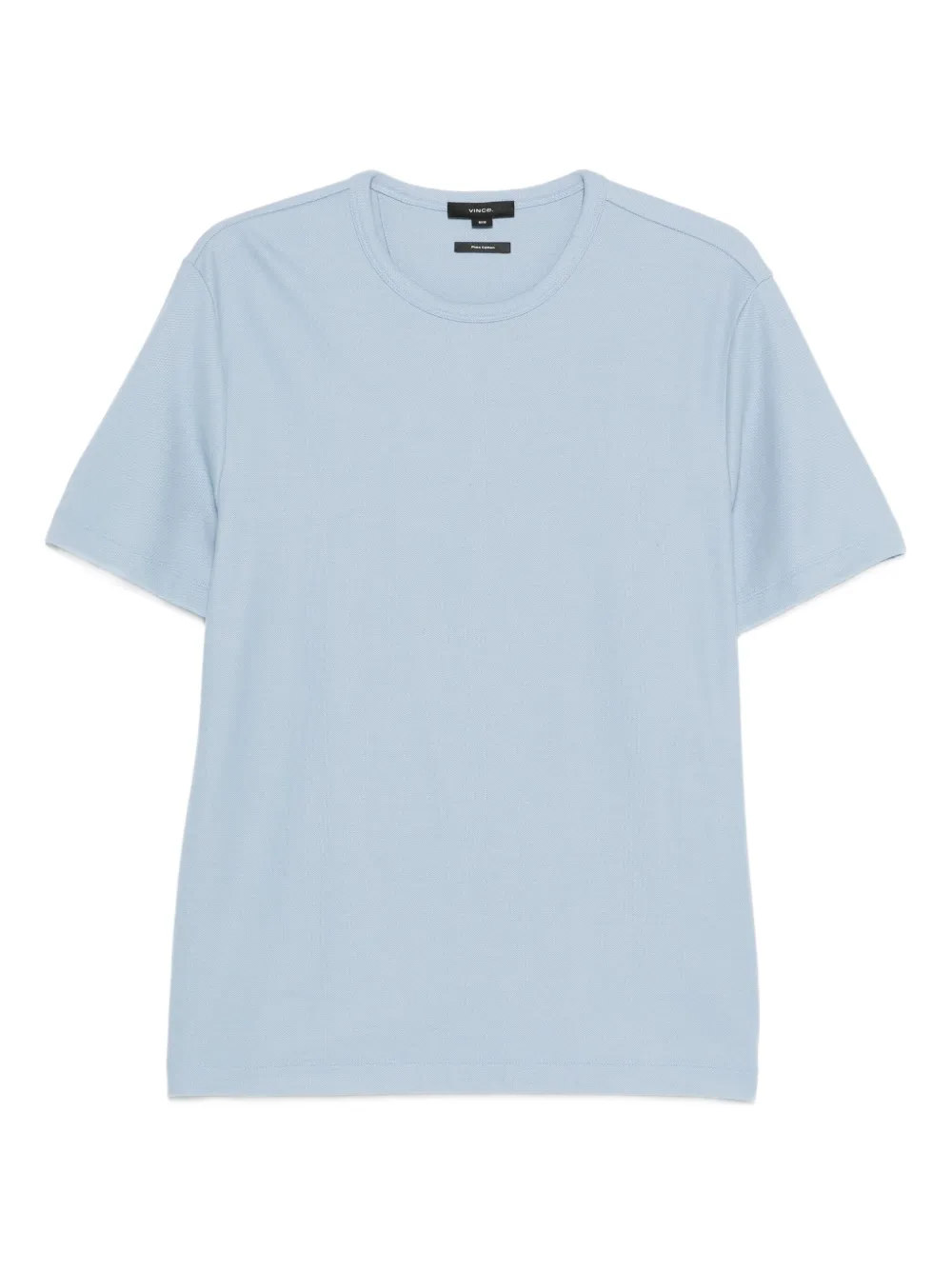 

Хлопковая футболка с круглым вырезом Vince, синий