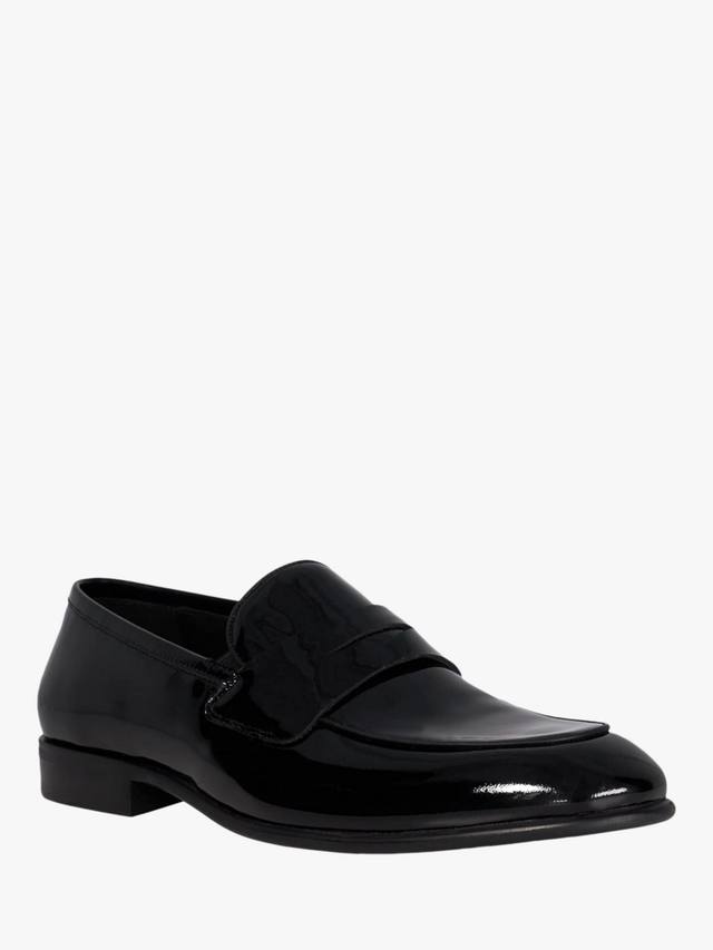 Лоферы из лаковой кожи Spin Patent Dune London, Black — фото 3