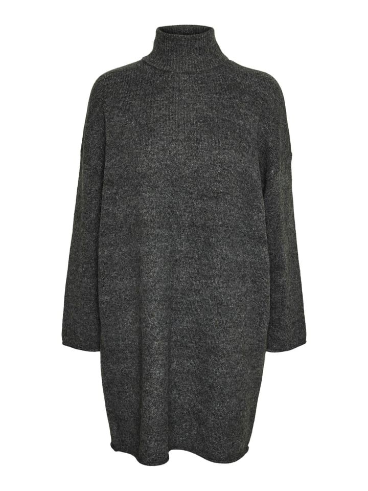 

Платье до колена Vero Moda, темно-серый меланж