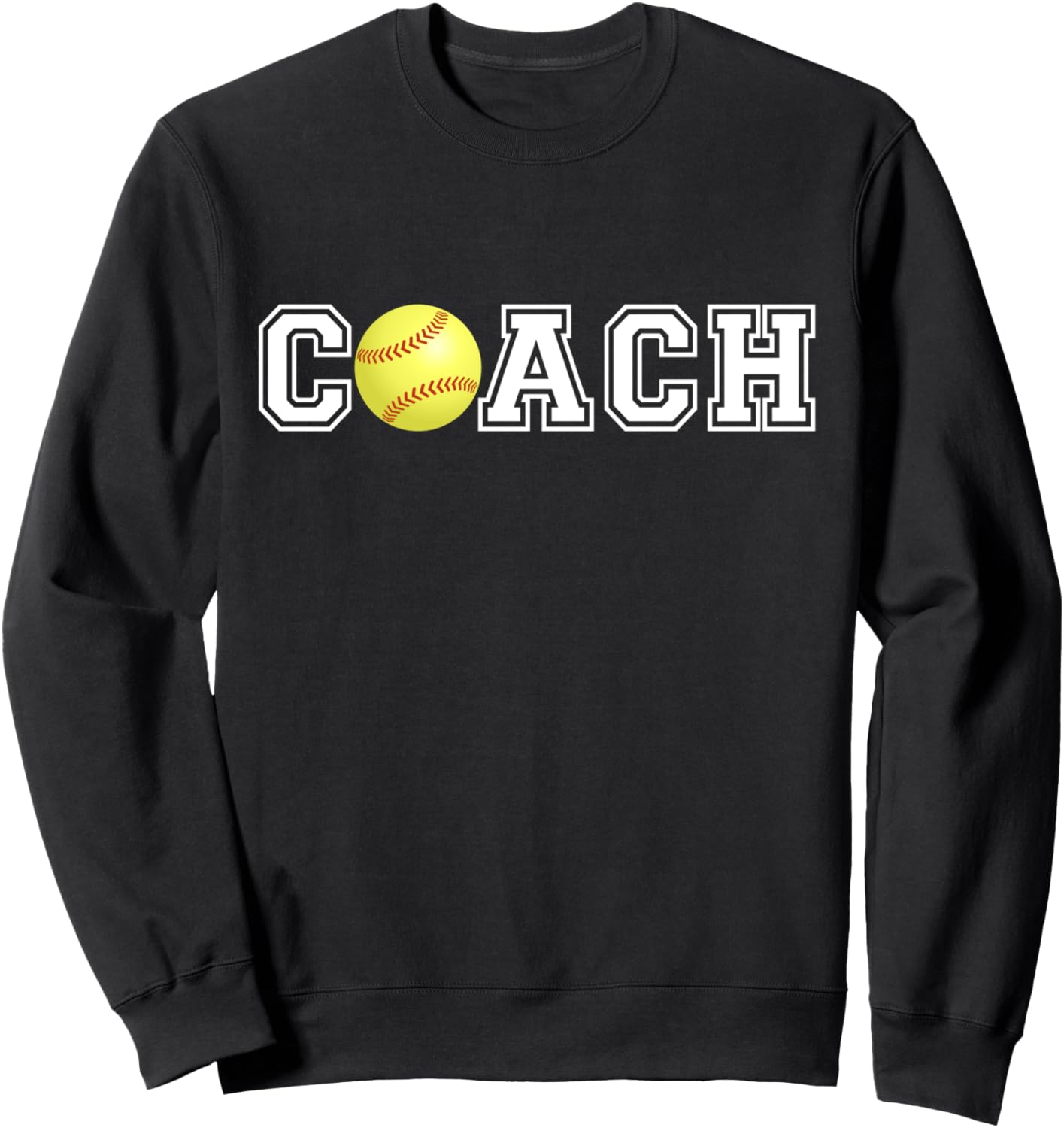 

Спортивная толстовка в стиле ретро для тренера по софтболу Shirtbooth: Sports Coach, черный