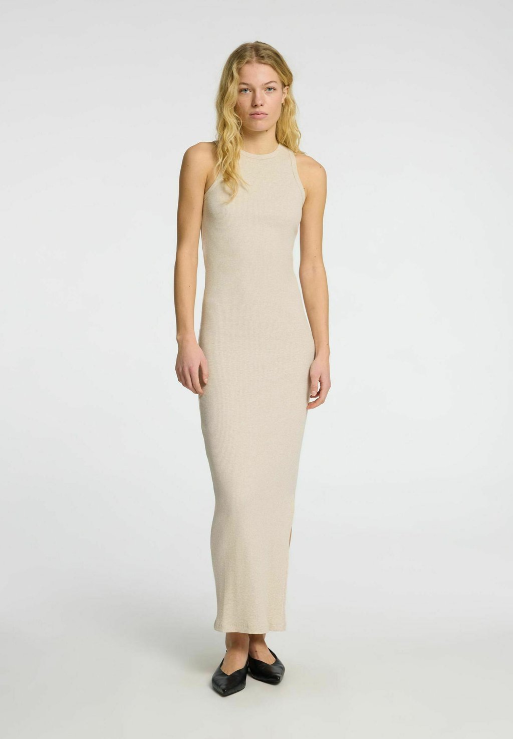 

Платье макси SLFANNA ANKLE TANK - Jersey dress Selected Femme, бежевый