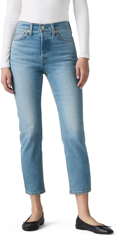 Levi's Женские джинсы Wedgie Straight, Lunch Plans (Stretch)