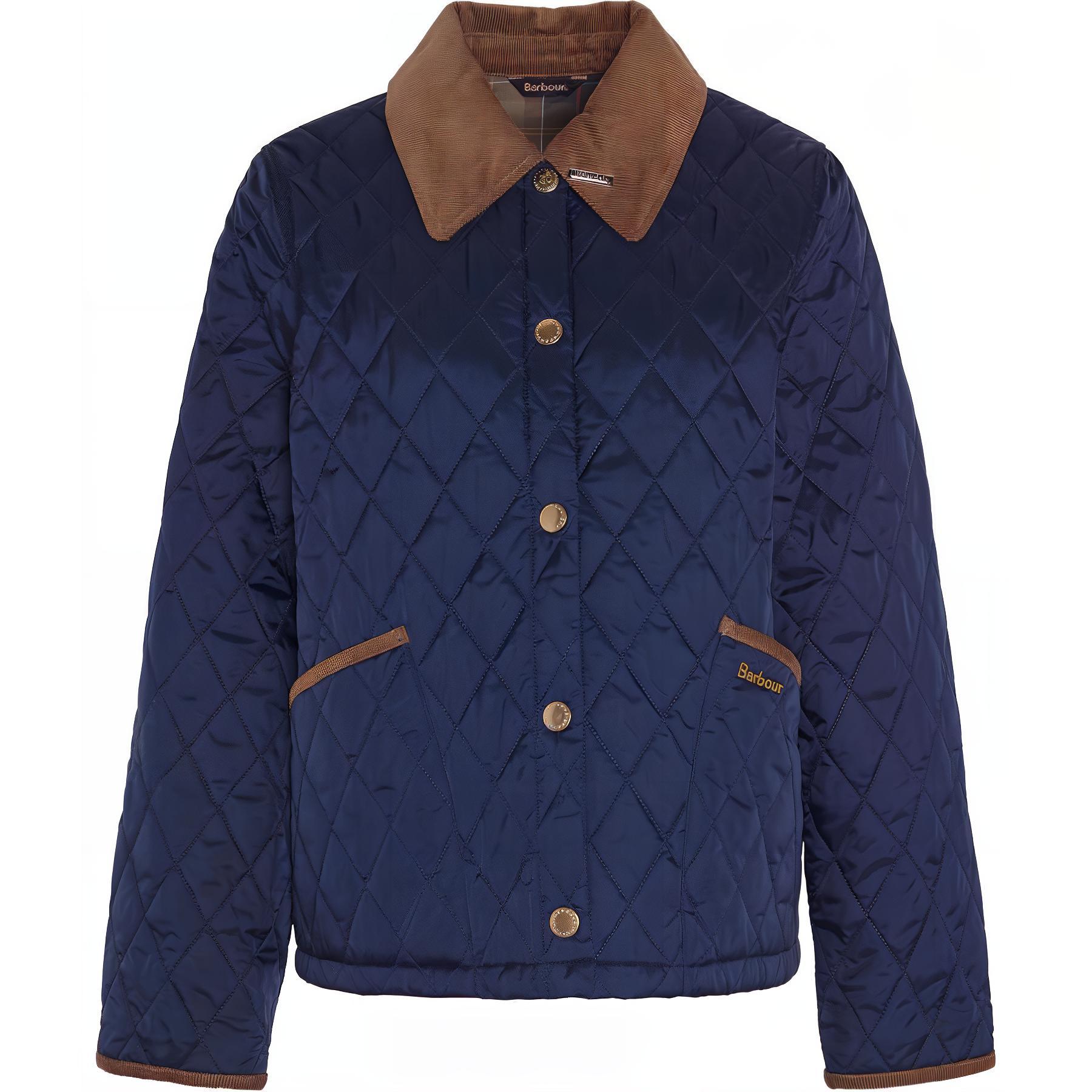 

BARBOUR Короткая стёганая куртка, Marine Blue