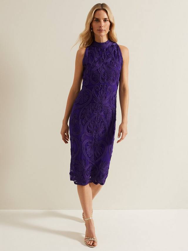 

Платье из гобелена andrea Phase Eight, цвет Violet
