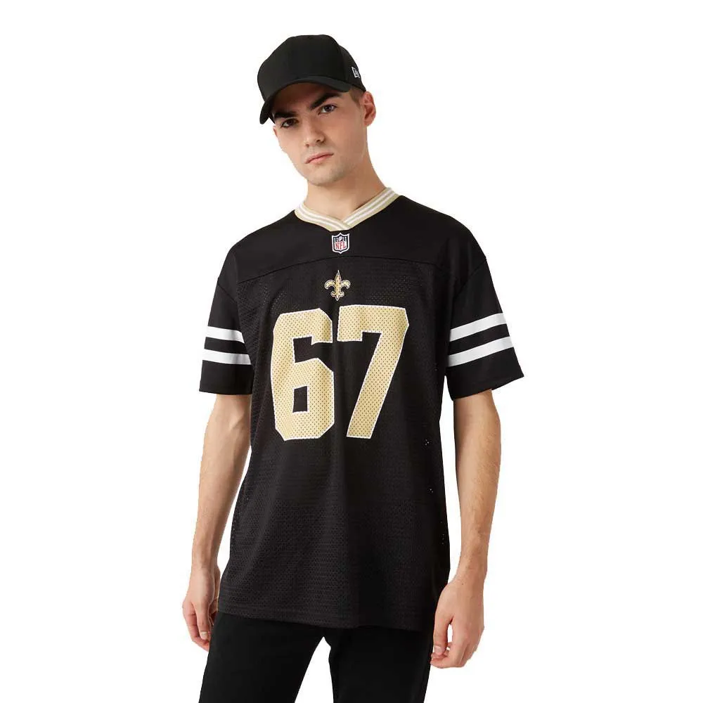 

Футболка с коротким рукавом New Era NFL Oversized New Orleans, черный