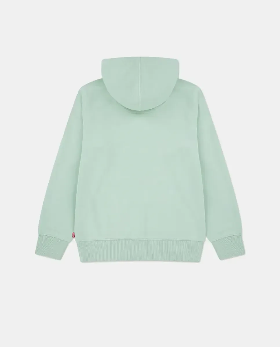 Толстовка с капюшоном Levi's Mini Batwing, зеленый — фото 2
