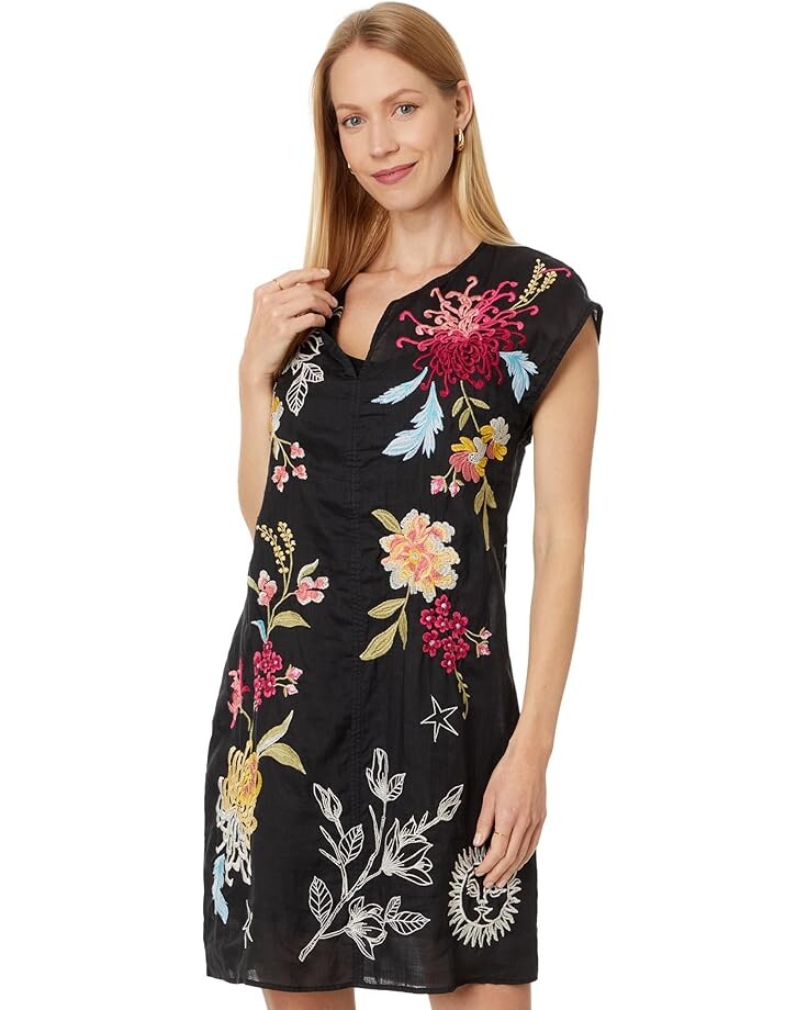 

Платье Johnny Was Playa Dress (Slip) - Malory, черный