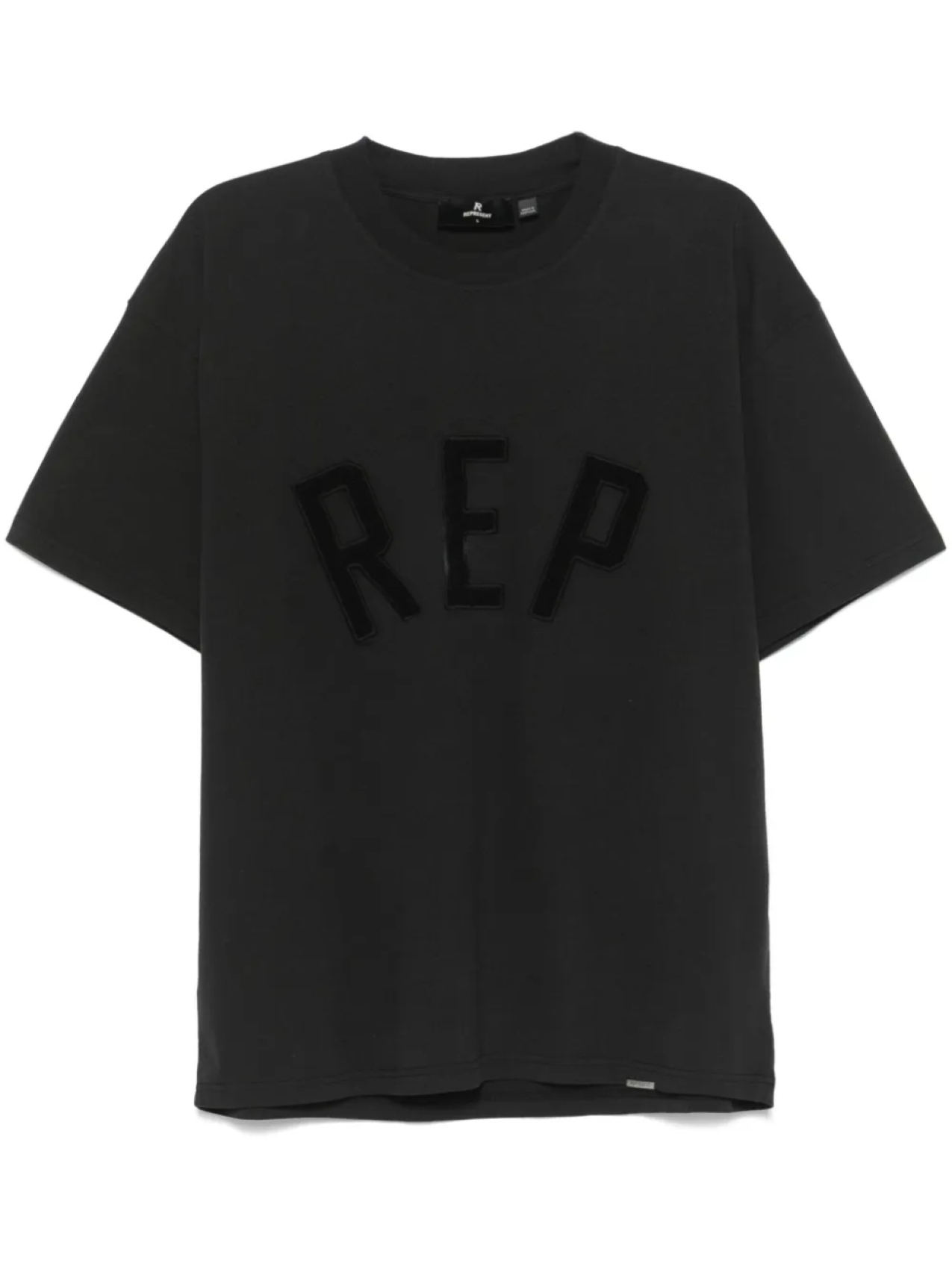 

Футболка с аппликацией-логотипом Represent, черный