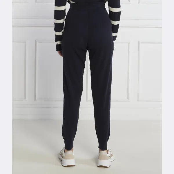 Спортивные брюки классического кроя с графическим рисунком Tommy Hilfiger, синий — фото 2