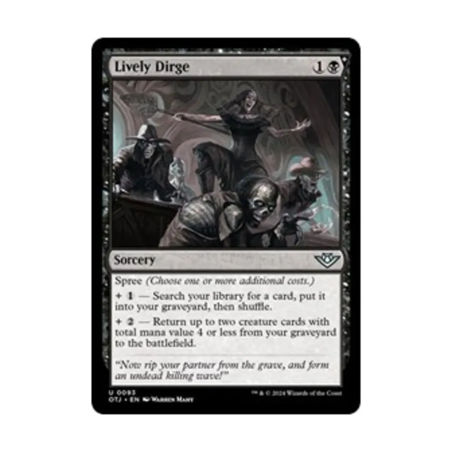 

CCG Живая панихида (U), MTG - Outlaws of Thunder Junction