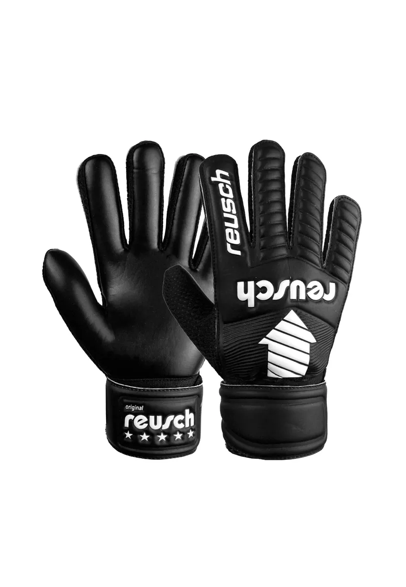 

Вратарские перчатки Reusch "Legacy Arrow Solid Junior", с хорошим сцеплением, черный