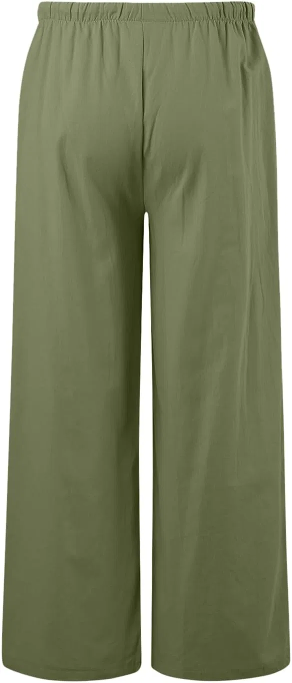 Спортивные штаны свободного кроя Army Green — фото 4