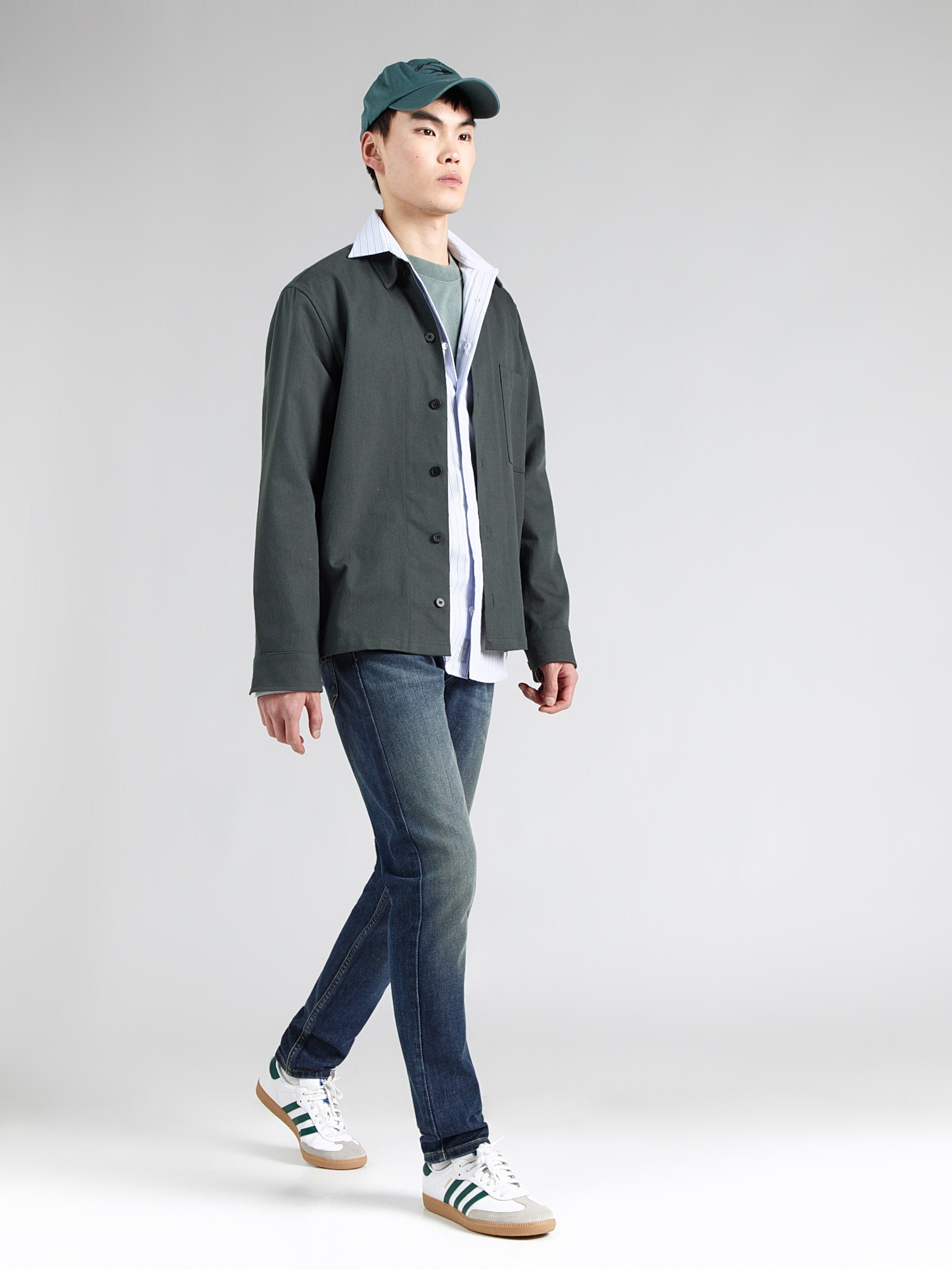 LEVI'S  Джинсы '512 Slim Taper' в темно-синем цвете, Slim fit — фото 4