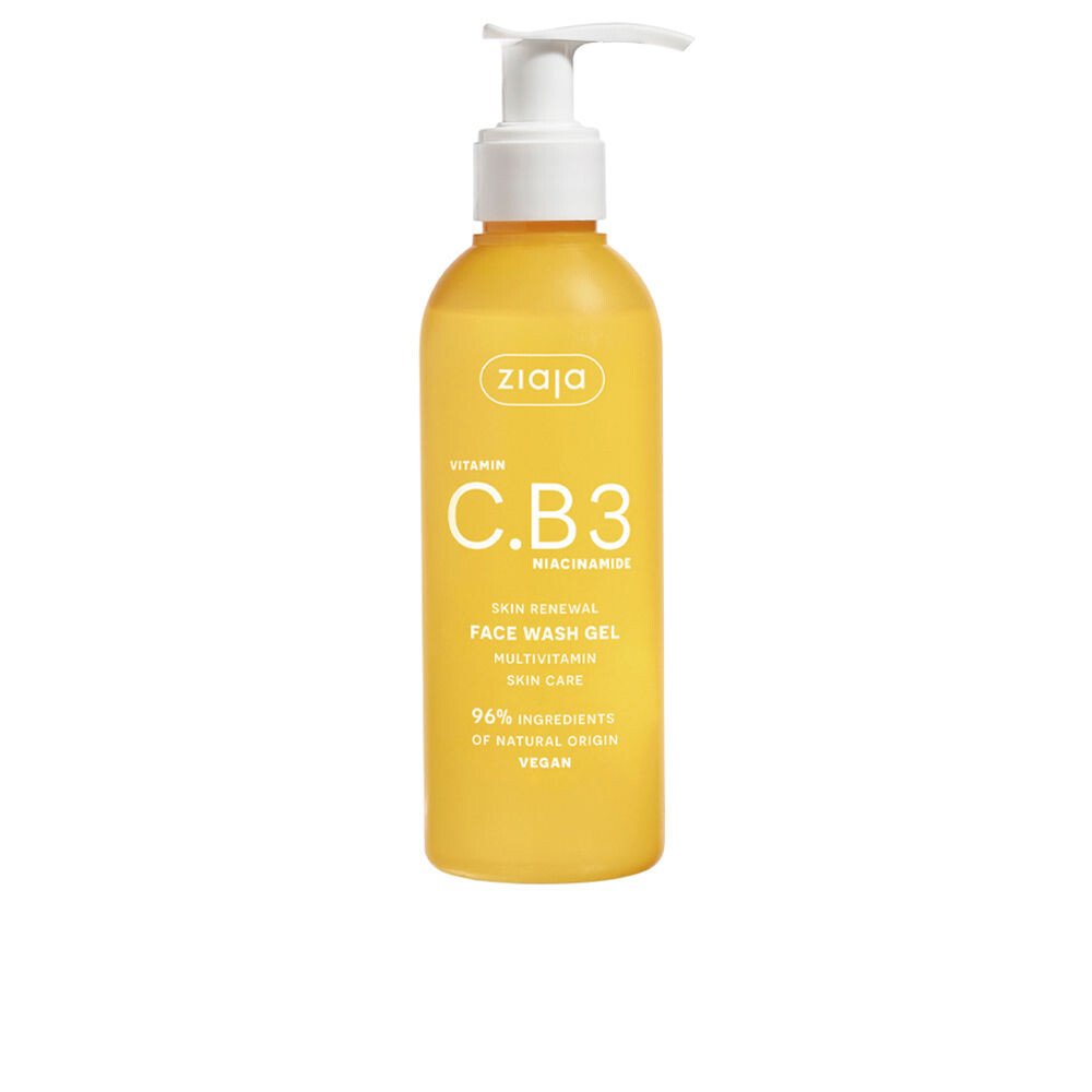 

Очищающий гель для лица Vitamina c.b3 niacinamida gel limpiador facial Ziaja, 190 мл
