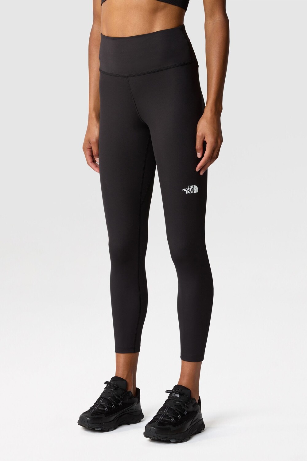 

Гибкие леггинсы длиной 7/8 с завышенной талией The North Face, черный