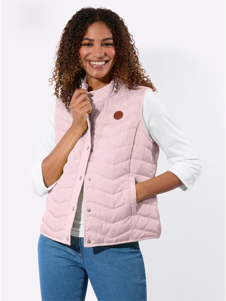

WITT WEIDEN Стеганый жилет светло-розового цвета