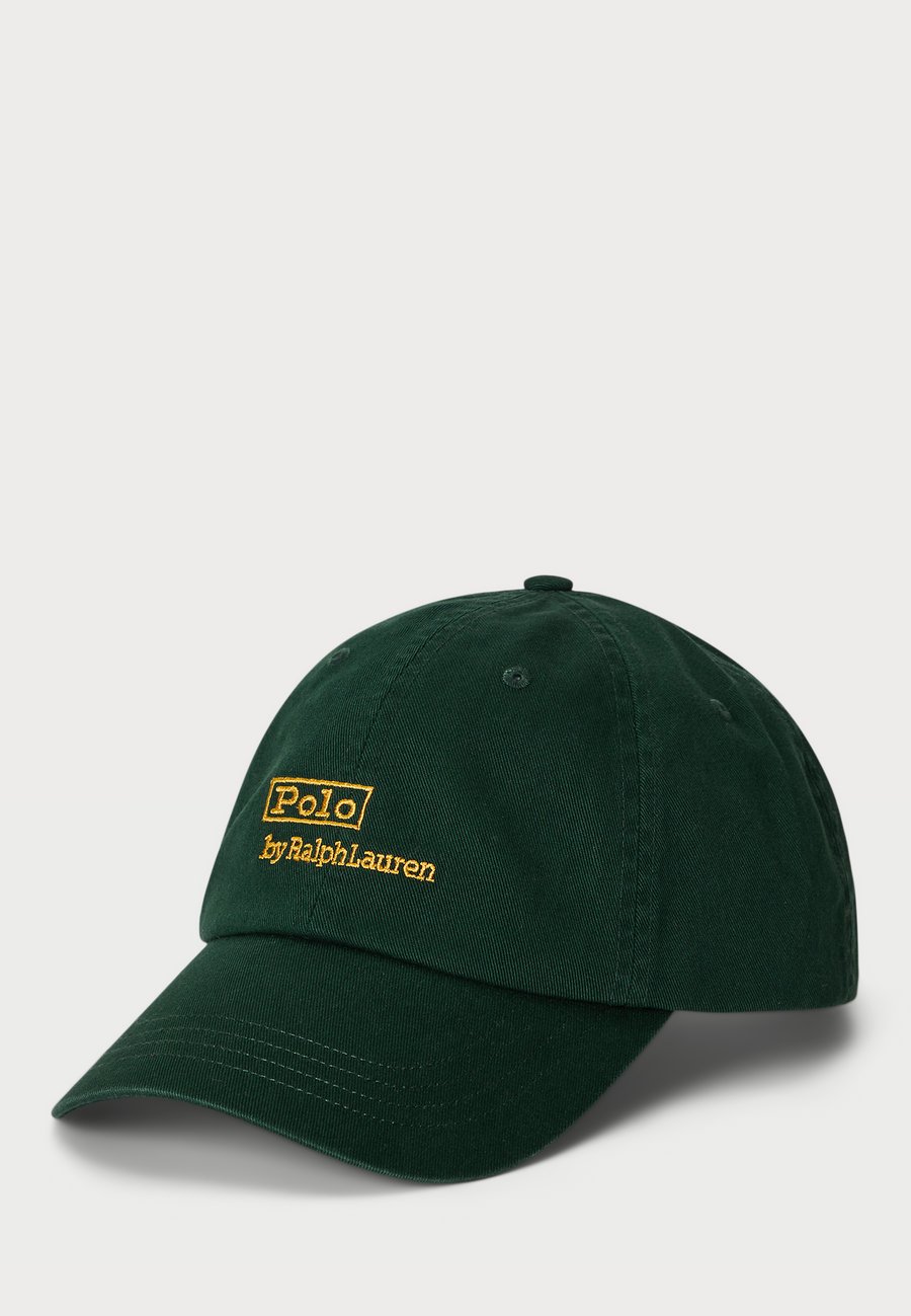 

Бейсболка Polo Ralph Lauren LOGO-EMBROIDERED TWILL BALL CAP, College Green/Dark Green