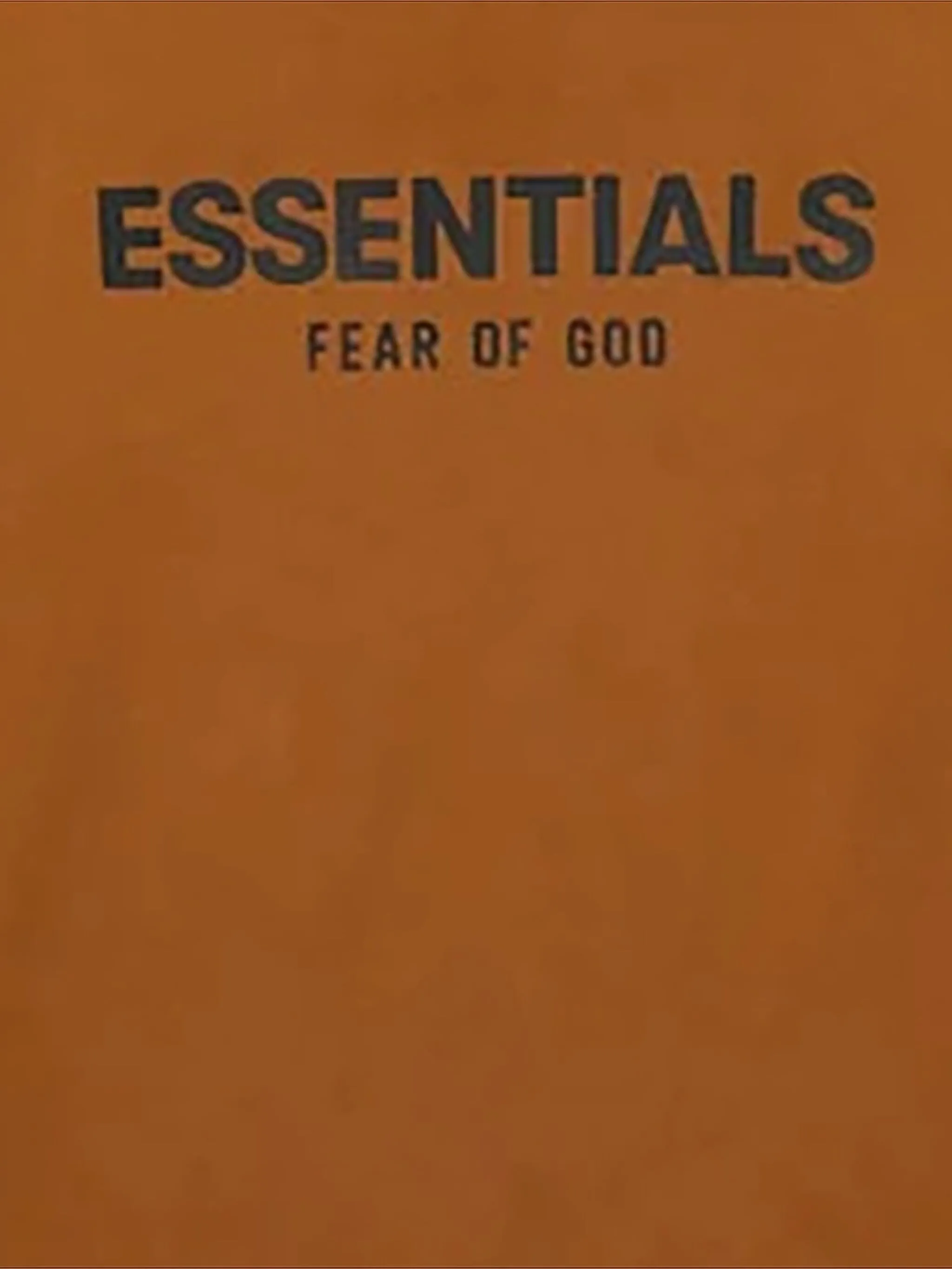 Свитер с логотипом Fear Of God Essentials, коричневый — фото 2