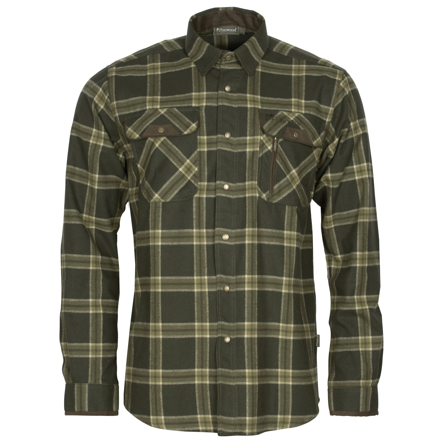 

Рубашка Pinewood Prestwick, цвет Dark Green/Green