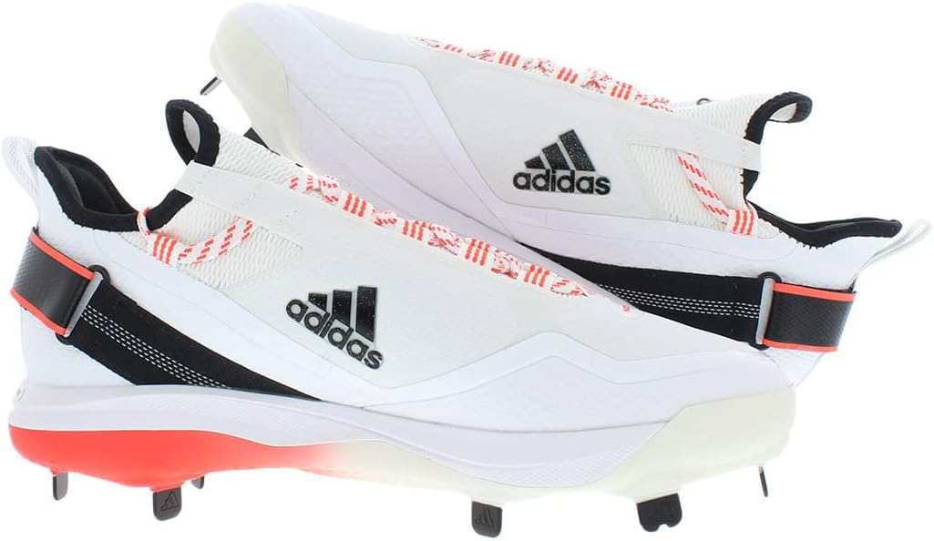 Мужские бейсбольные кроссовки Adidas Icon 7, белый/черный/красный — фото 2
