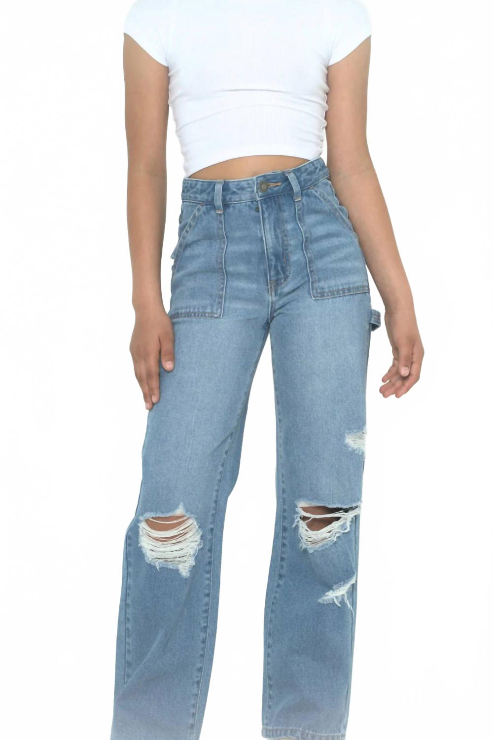 

Джинсы Tweens Houston Carpenter синего цвета Katiejnyc, синий