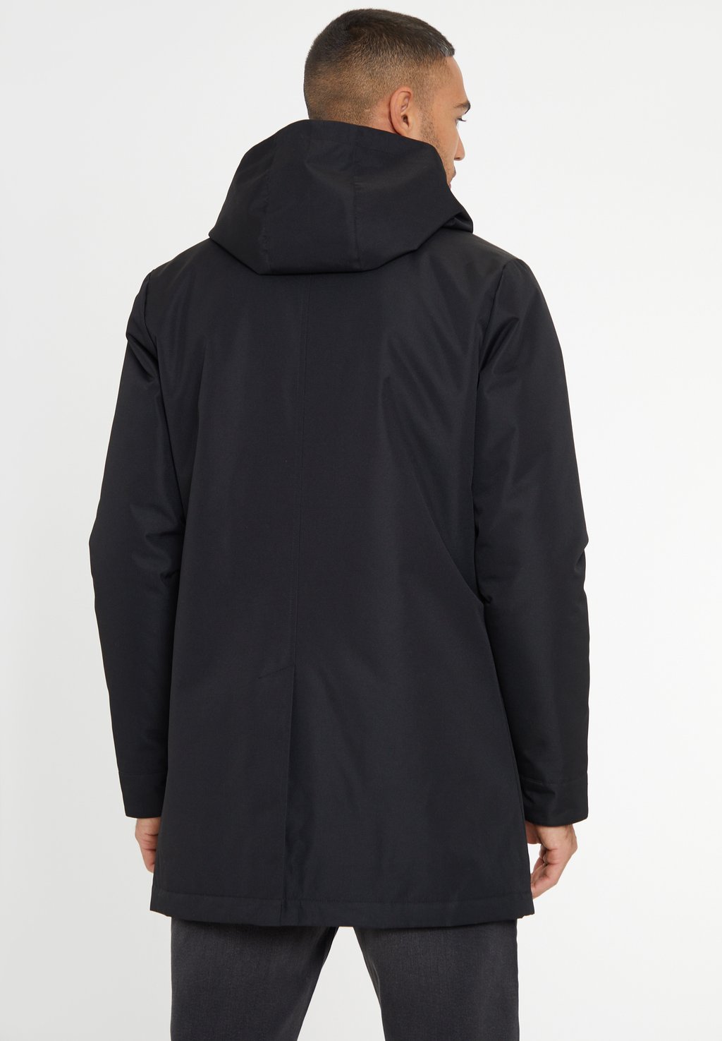 

Короткое пальто Threadbare, черный