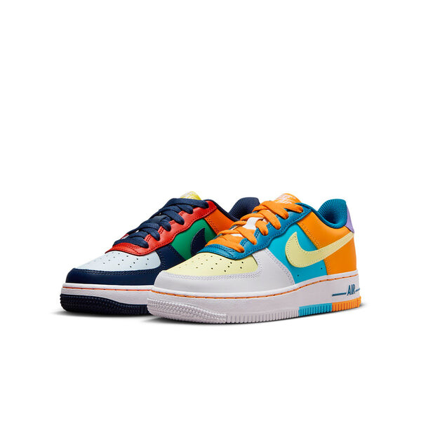 Кроссовки air force 1 низкие Nike, оранжевый — фото 3