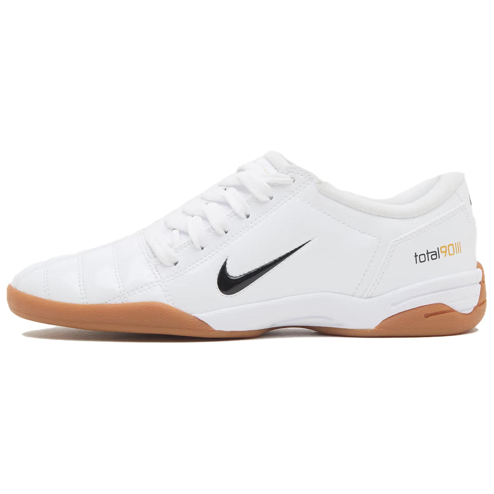 Nike Футбольные бутсы Total 90 IIl, износостойкие, женские, белые