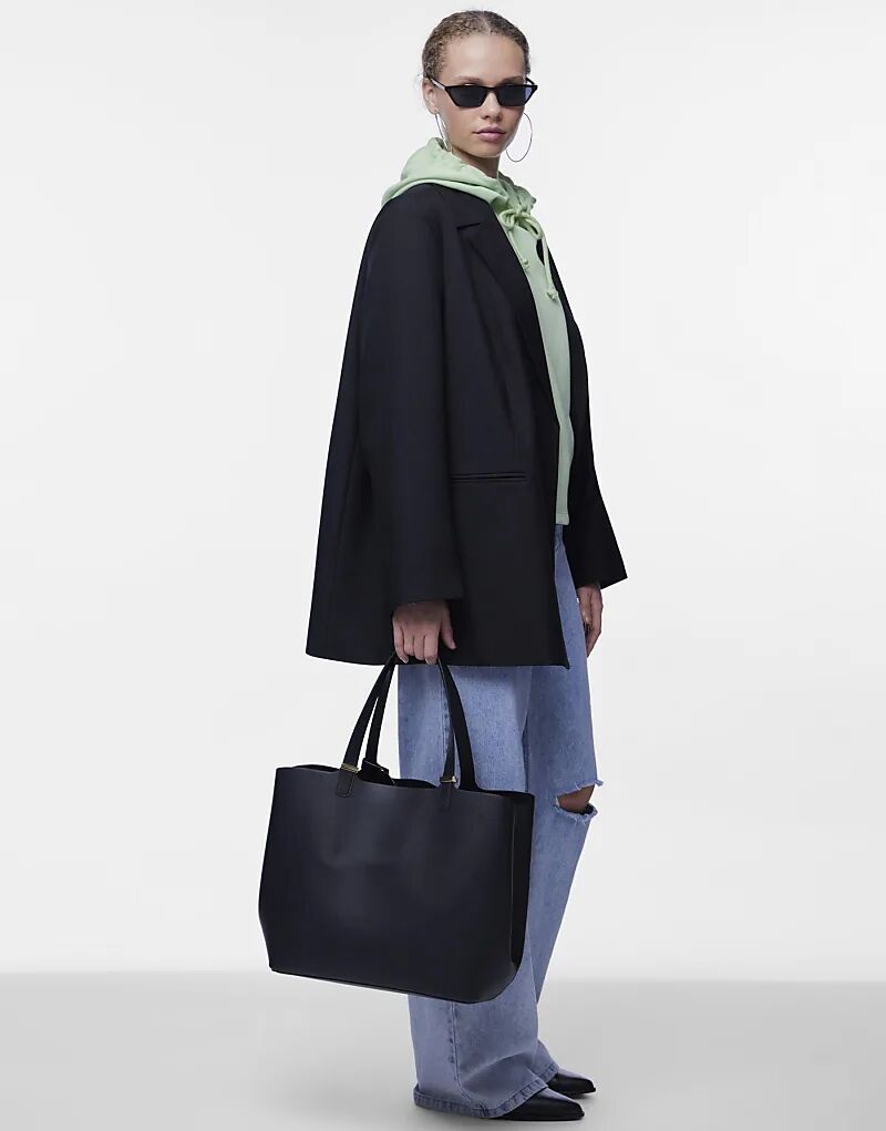 

Сумка через плечо Pieces черного цвета