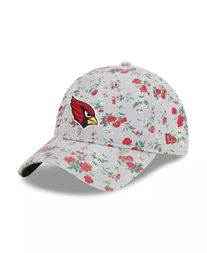 

Женская серая шапка Arizona Cardinals Bouquet 9TWENTY Adjustable Hat New Era