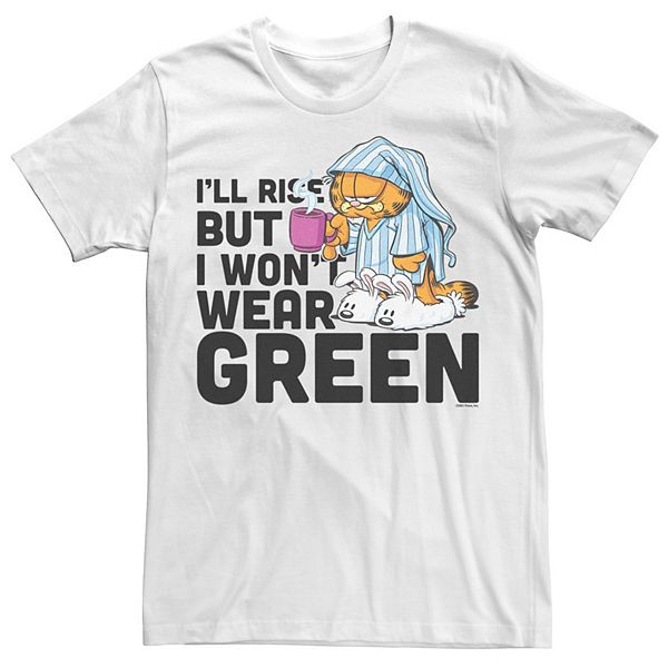 

Футболка Garfield Big & Tall зеленого цвета Licensed Character