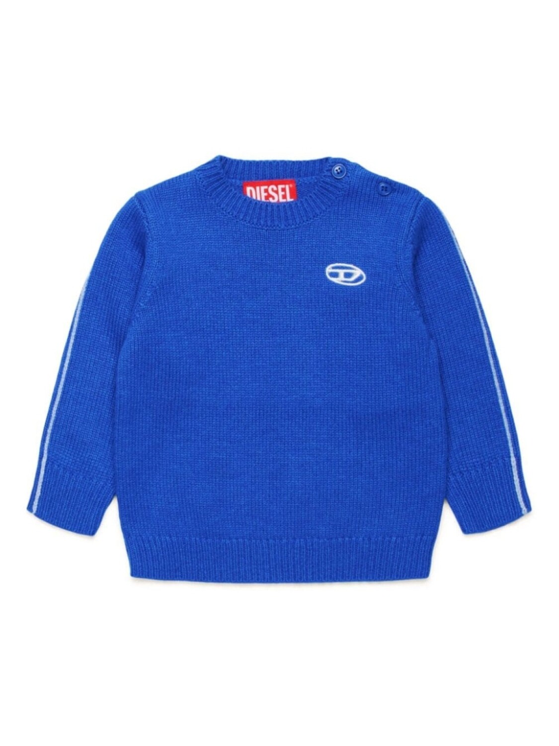 

Diesel Kids джемпер Oval-D с круглым вырезом, синий