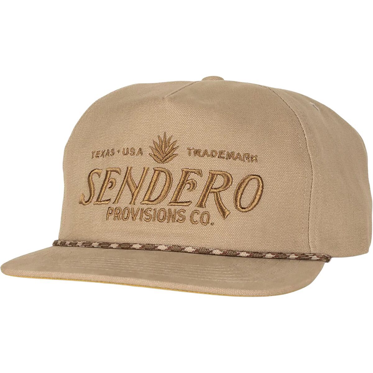 

Мягкая кепка с логотипом Sendero Provisions Co., цвет tan