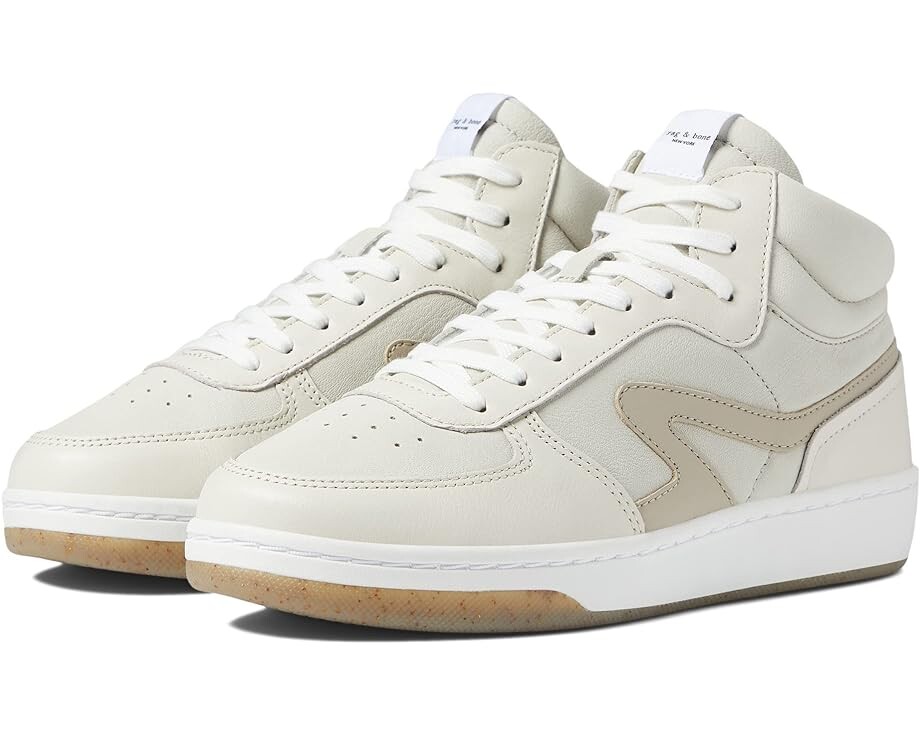 

Кроссовки rag & bone Retro Court Mid, цвет Frost Nubuck