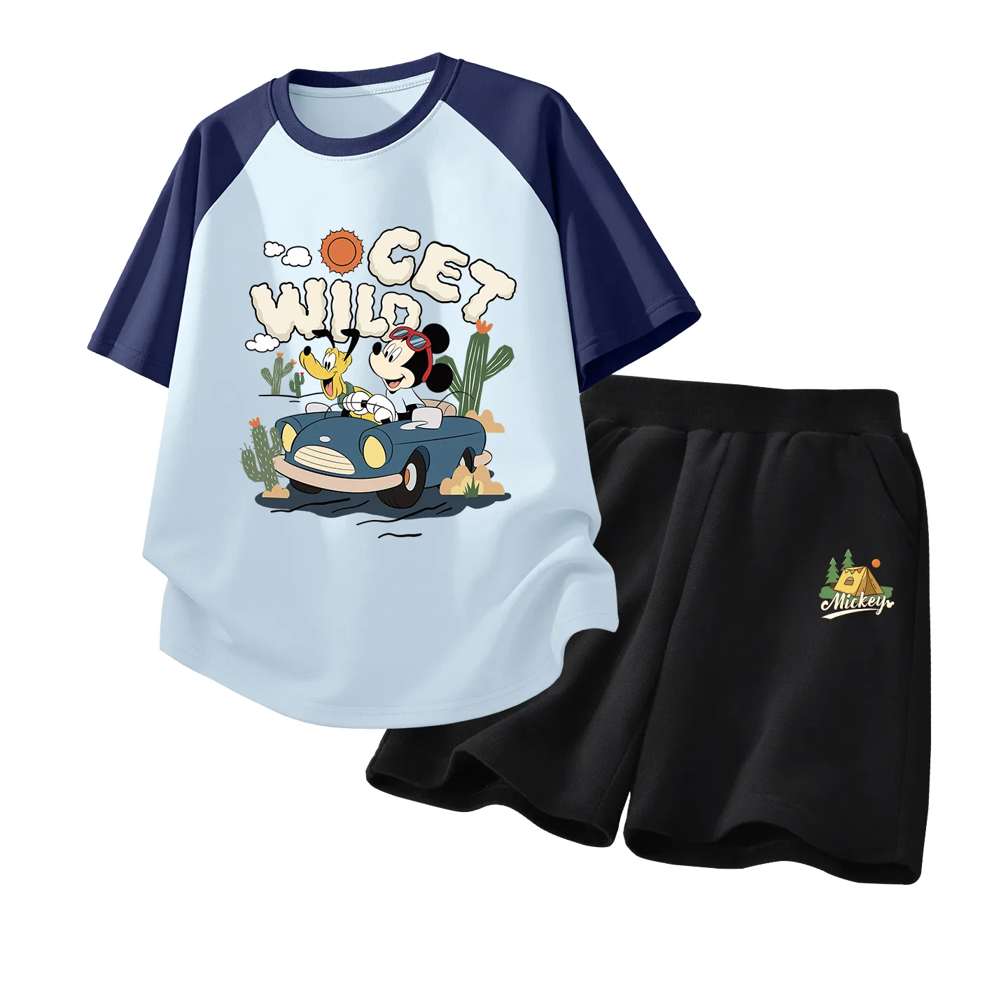 Спортивный костюм детский Disney, Diqu Camp Clear Blue+D Tent K Black