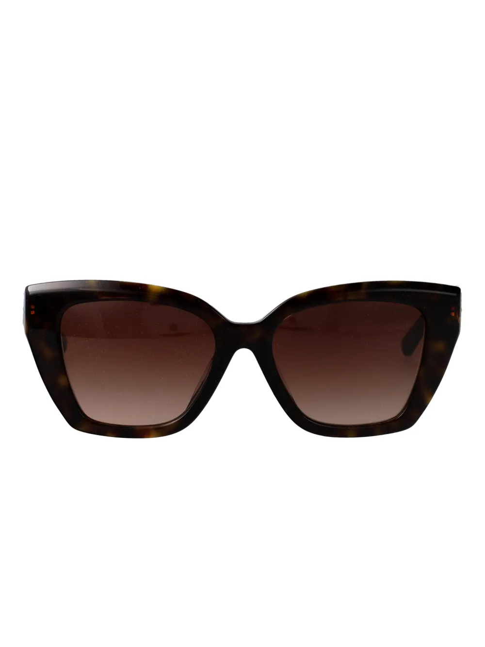 

Солнцезащитные очки «кошачий глаз» с мотивом в виде буквы T Tiffany & Co, коричневый