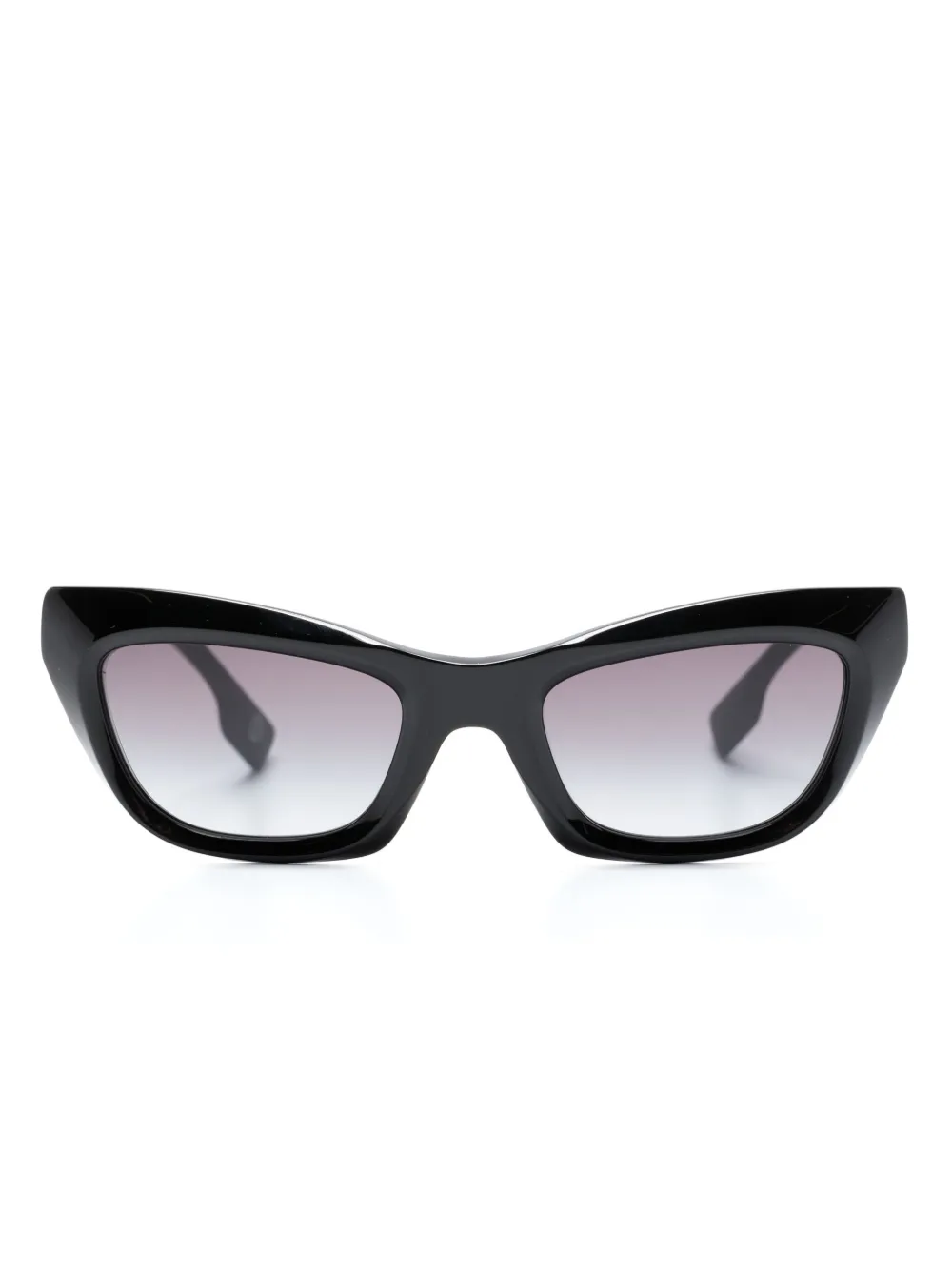 

Солнцезащитные очки в оправе 'кошачий глаз' с логотипом Burberry Eyewear, черный