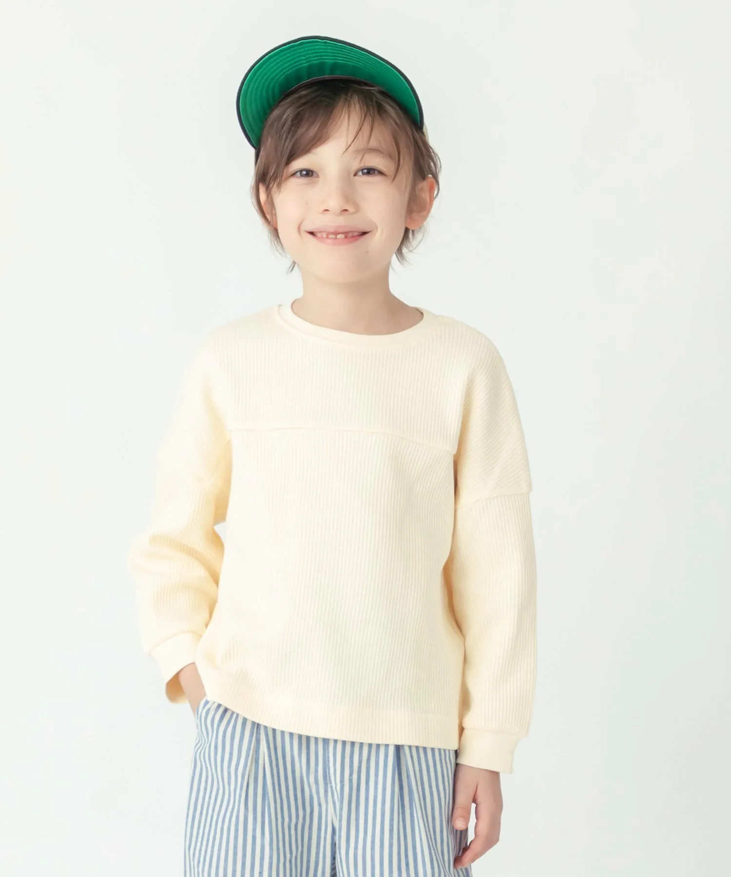 Футболка с длинными рукавами Ever Closet, ivory