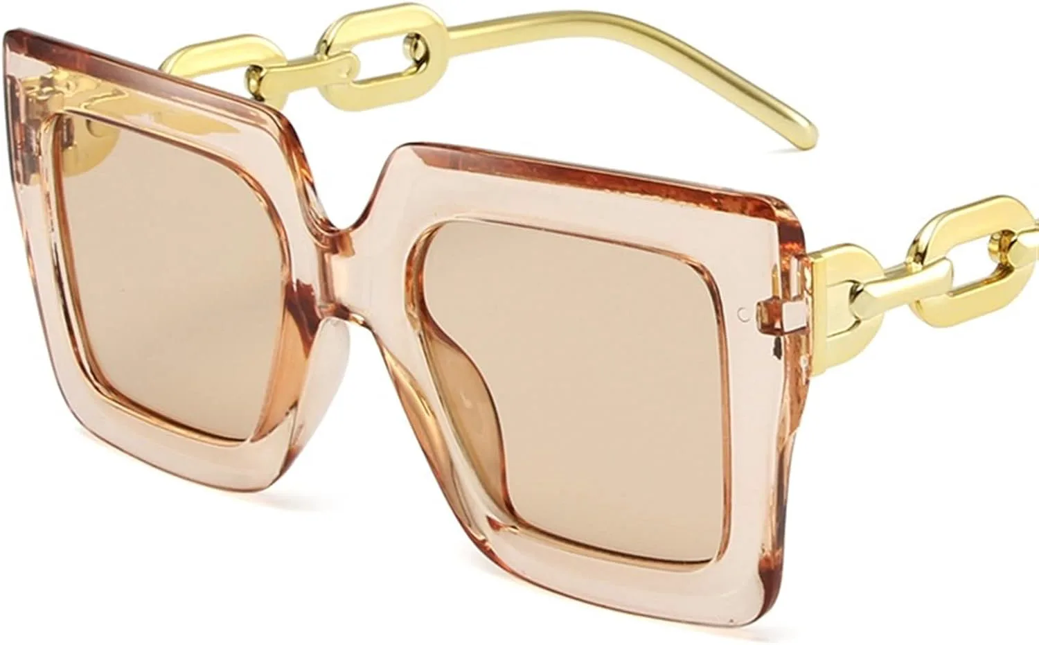 

Солнцезащитные очки ZENYS в ретро-квадратной оправе большого размера для мужчин и женщин, модные декоративные солнцезащитные очки (Цвет: 6, Размер: 1), 6