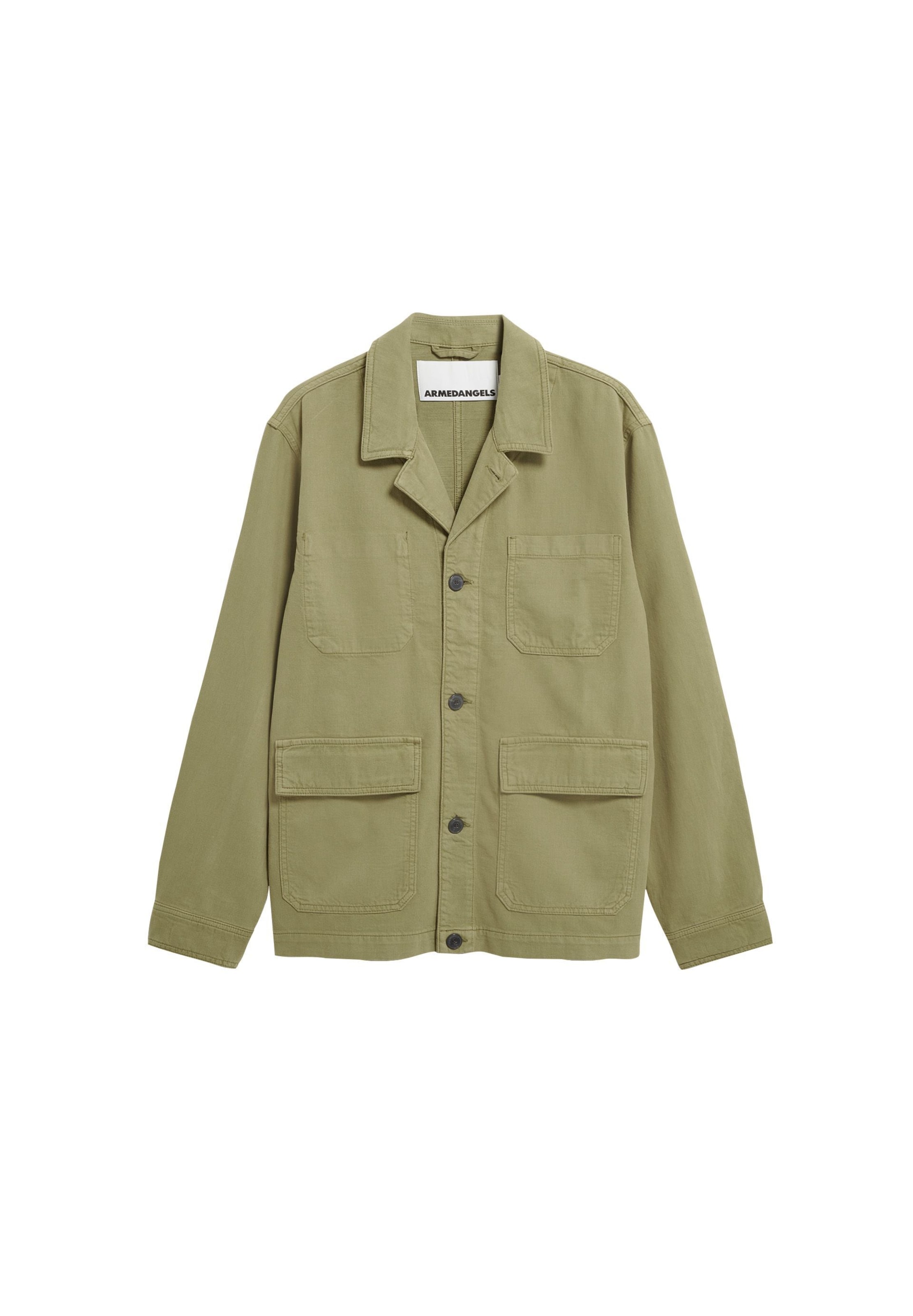 

ARMEDANGELS Куртка для межсезонья в цвете Khaki