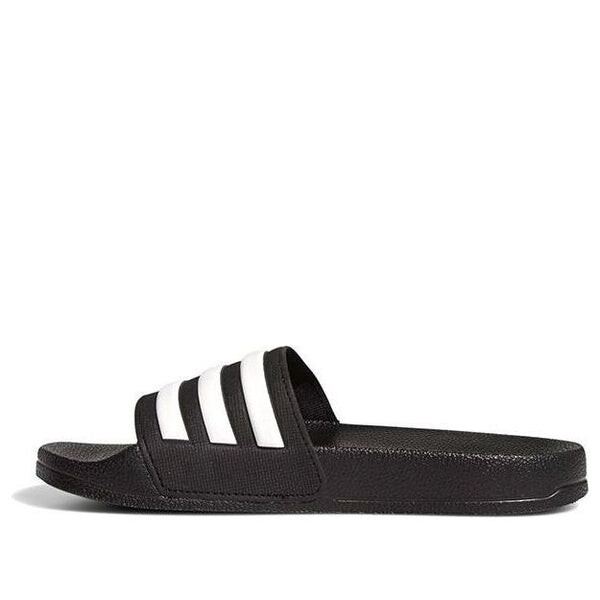 

Тапочки adilette душевые слайды j Adidas, черный