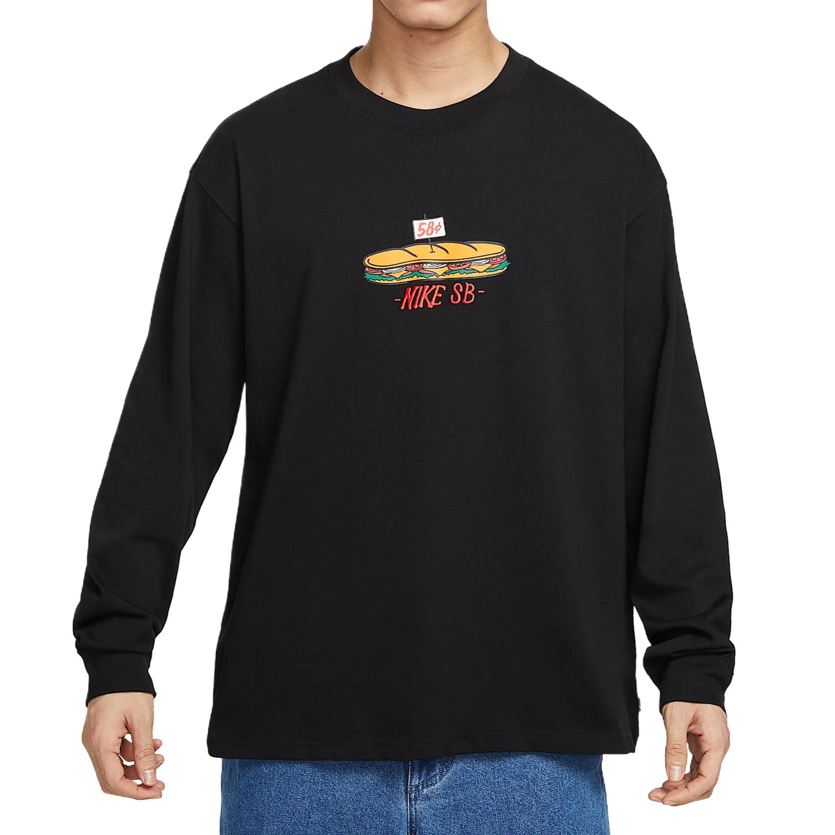 Nike Футболка SB мужская black — фото 3