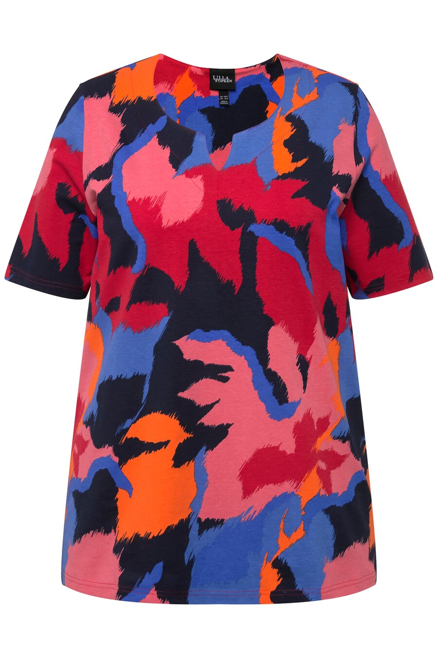 

Футболка Ulla Popken Shirt, разноцветный