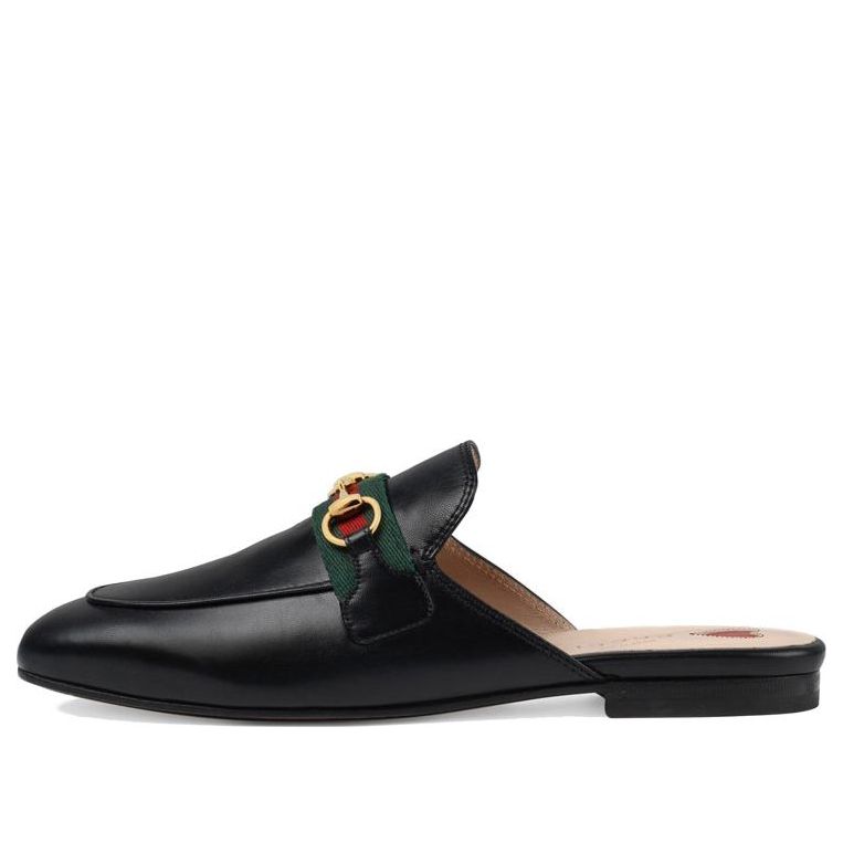 Шлепанцы (WMNS) Gucci Princetown 'Black Gold'