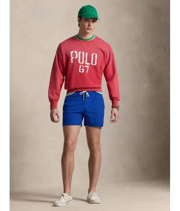 Пляжные шорты slim fit Polo Ralph Lauren, васильковый — фото 2