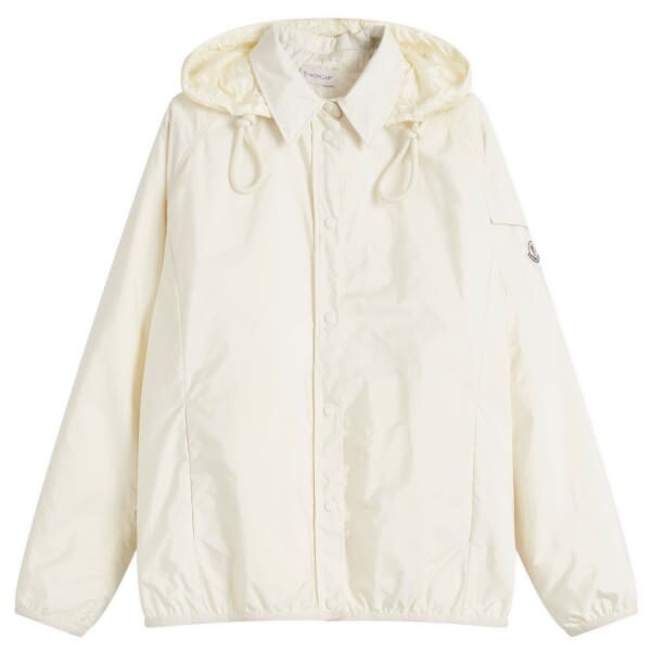

Легкая нейлоновая куртка-рубашка Moncler, белый