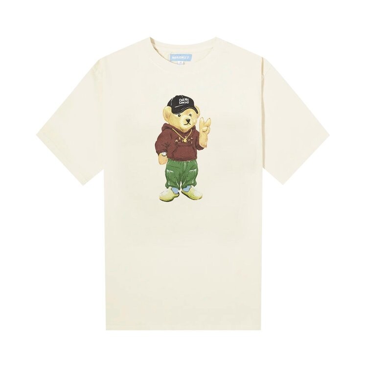 

Футболка Market Peace Bear T-Shirt, белый
